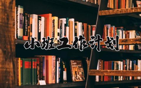 2024小班工作计划 幼儿园幼师个人工作计划 (3篇)