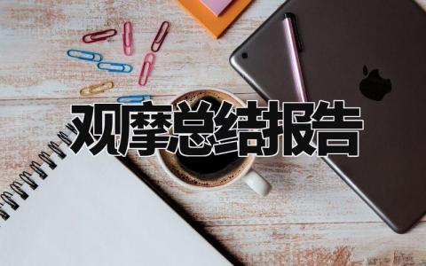 观摩总结报告精选范文 观摩活动个人总结报告模板