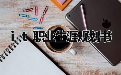 it职业生涯规划书通用 关于it行业的职业生涯规划
