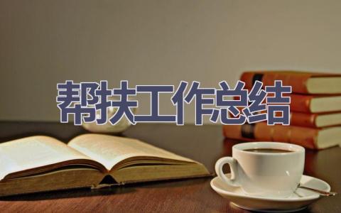 帮扶工作总结范文(13篇）