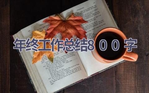 年终工作总结800字范文(14篇）