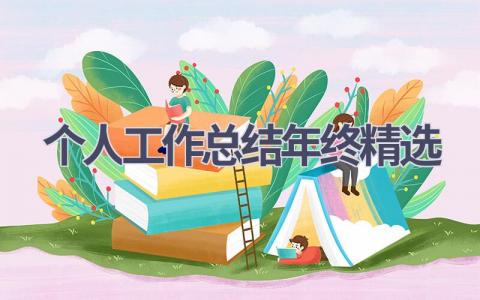 个人工作总结年终精选(16篇）