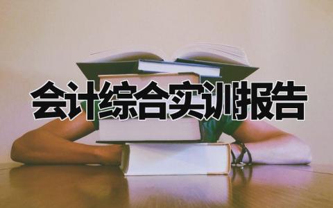 会计综合实训报告总结 会计综合实训报告3000字