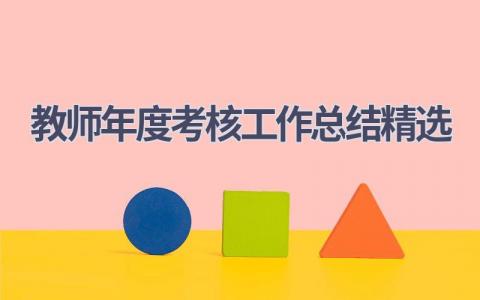 2024教师年度考核工作总结精选(20篇）