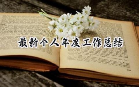 最新个人年度工作总结2024(17篇）