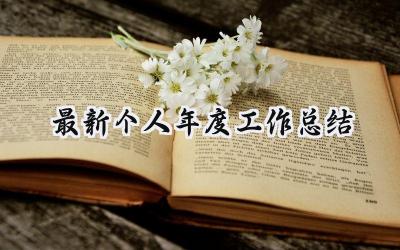 最新个人年度工作总结2024(17篇）
