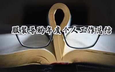 服装导购年度个人工作总结(13篇）