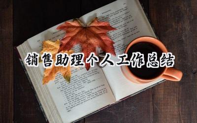 销售助理个人工作总结(11篇）