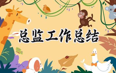 总监工作总结(15篇）
