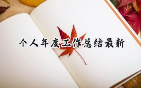 个人年度工作总结最新2024(12篇）