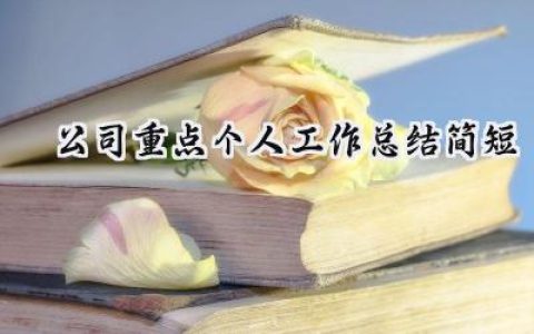 公司重点个人工作总结简短(14篇）