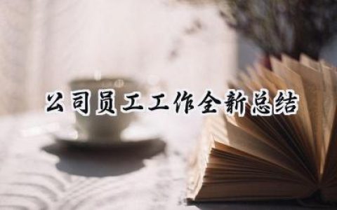 公司员工工作全新总结(10篇）