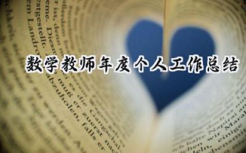2024数学教师年度个人工作总结(17篇）
