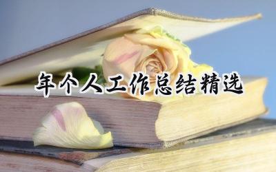 2024年个人工作总结精选(19篇）