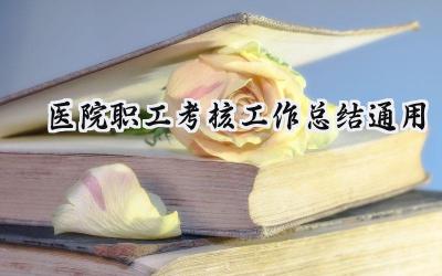 医院职工考核工作总结通用(10篇）