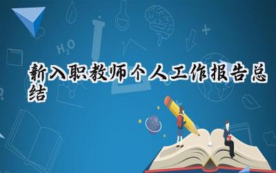新入职教师个人工作报告总结(10篇）