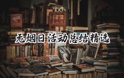 无烟日活动总结精选(10篇）
