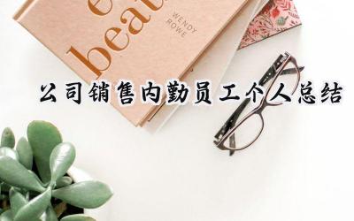 公司销售内勤员工个人总结(9篇）