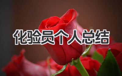 化验员个人总结 化验岗位个人工作总结