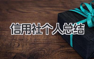 信用社个人总结 农村信用社工作总结要点