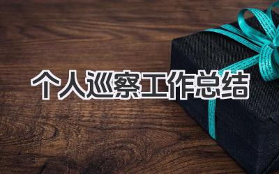 个人巡察工作总结 巡察工作个人实践与心得总结