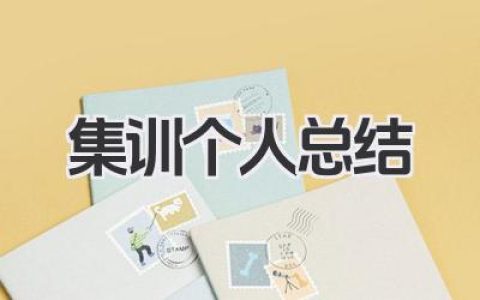 集训个人总结 集训学习小结​