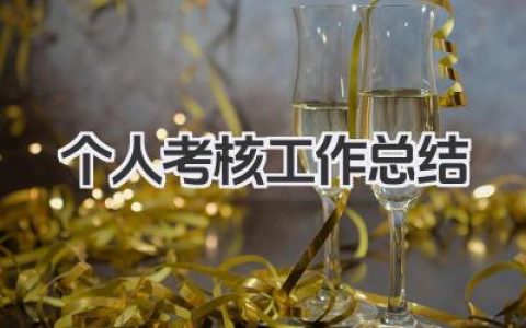 个人考核工作总结 个人考核工作小结​