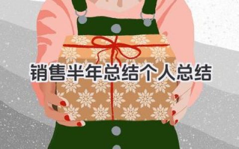 销售半年总结个人总结 销售半年工作小结​
