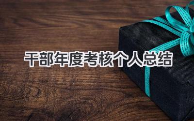干部年度考核个人总结 干部年度考核个人工作回顾