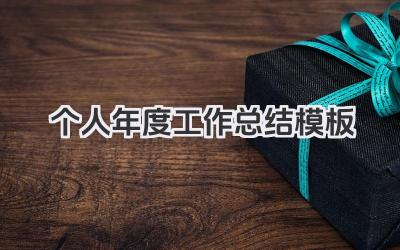 个人年度工作总结模板 个人年度工作总结参考模板