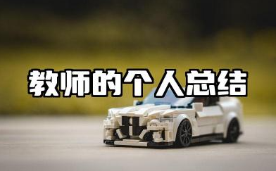 教师的个人总结模板 教师个人工作总结标准范文