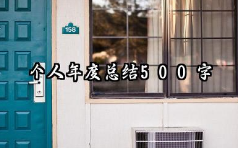 个人年度总结 500 字 500 字个人年度总结​