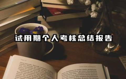 试用期考核表个人总结 试用期个人考核总结报告