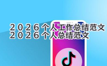 2026个人工作总结范文 2026个人总结范文