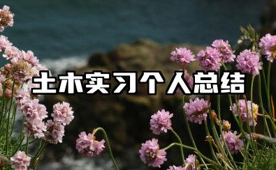 土木工程实习个人总结 土木实习个人总结