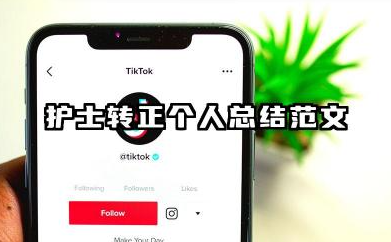 护士转正申请个人总结 护士转正个人总结范文