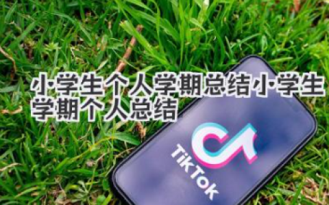 小学生个人学期总结 小学生学期个人总结